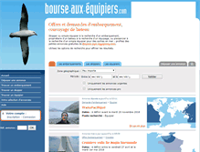 Tablet Screenshot of bourse-aux-equipiers.com